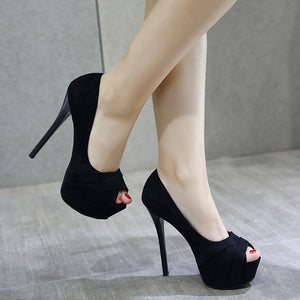 Petite Feet High Heel Pump Shoes BS168