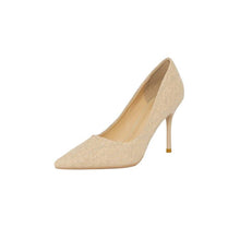 Petite Glitter High Heel Pump Shoes DS138