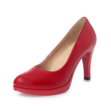 Women's Petite High Heels Platform Pumps Shoes SS90
