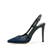 Petite Lace Mesh Slingback Heels GS20