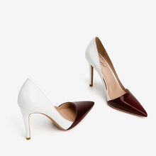 Petite Patent Two Tone Pumps GS258