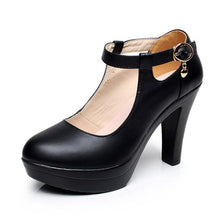 Petite Platform Ankle Strap Heels GS257