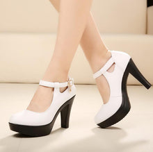 Petite Platform Ankle Strap Heels GS257