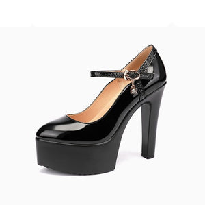 Petite Platform High Heel Pump Shoes AP131