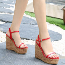 Petite Platform Wedge Heel Sandals BS118