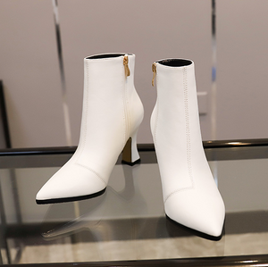 Petite Pointed Ankle Boots For Women DS72