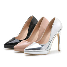 Petite Pointy Platform High Heel Pumps ES31