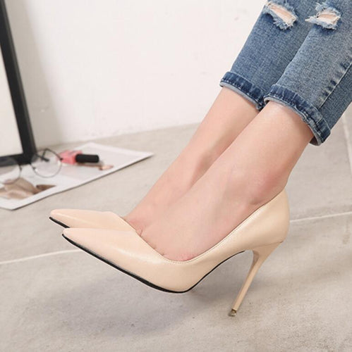 Petite Size 1 Pointed High Heel Shoes GS377