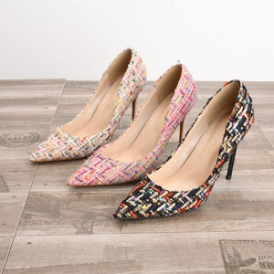 Petite Size Pointed Heels For Women DS67
