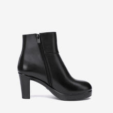 Petite Size Block Chunky Heel Boots AP28