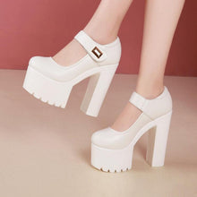 Petite Size Chunky Heel Pumps AP23