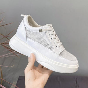 Petite Size Lace Mesh Casual Shoes GS324