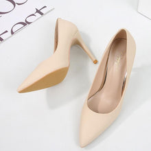 Petite Size Mid Heel Pump Shoes ASMZ11