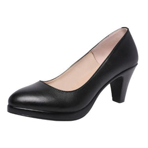 Petite Size Mid Heel Pump Shoes BS39