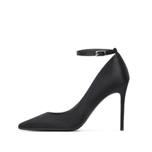 Petite Size Pointed Ankle Strap Pump Shoes ES60