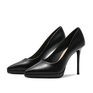 Petite Size Pointy Platform High Heels GS34