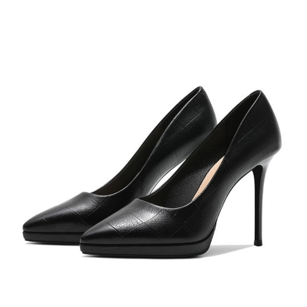 Petite Size Pointy Platform High Heels GS34