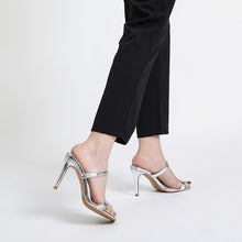 Petite Size Slip On Heeled Strap Sandals BS223