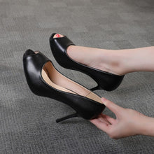 Petite Small Size Peep Heels GS69