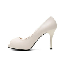 Petite Small Size Peep Heels GS69