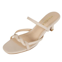 Petite Strappy Slip On Heeled Sandals GS341