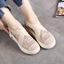 Petite Thicksole Cross Strap Espadrilles LQSW13