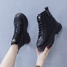 Petite Thicksole Lace Up Short Boots DS310