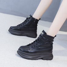 Petite Thicksole Lace Up Short Boots DS310