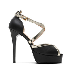 Petite Women's Peep High Heel Shoes DS217