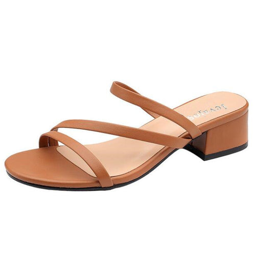 Petite Feet Ladies Slip On Strappy Sandals SS288