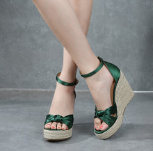 Petite Feet Womens Platform Wedge Sandals SS106