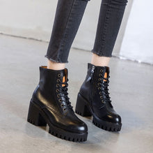 Petite Size Leather Martin Boots For Women AP180