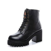 Petite Size Leather Martin Boots For Women AP180