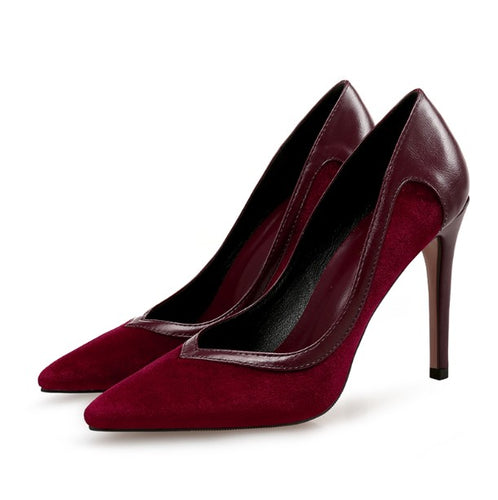 Petite Women's Pointed Toe Pretty Small Dress Heel Pumps
