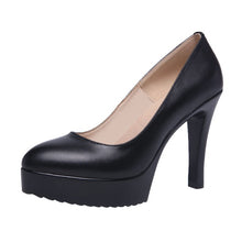 Small Size Platform Pump Shoes DS75