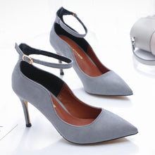 Pointed Ankle Strap Pump Shoes GS315