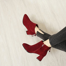 Suede Ankle Boots US4(eu34) Black For Sale