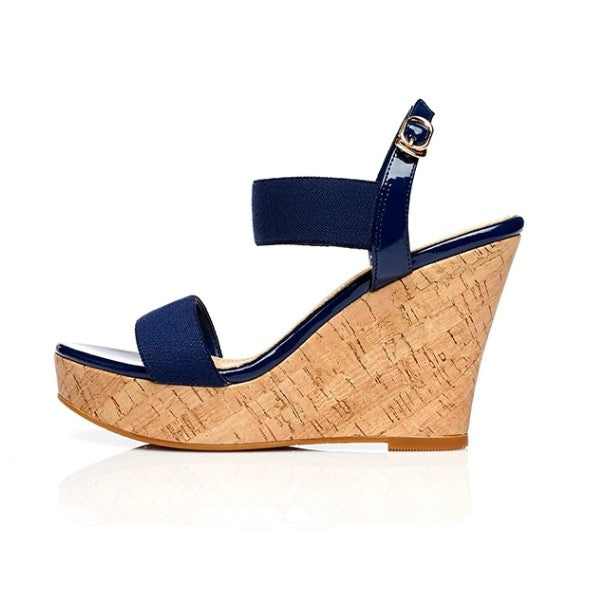 Small Size Platform Wedge Sandals SS368 - AstarShoes