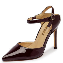 Slingback Patent Heels For Small Feet BS318