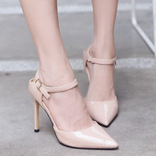 Slingback Patent Heels For Small Feet BS318