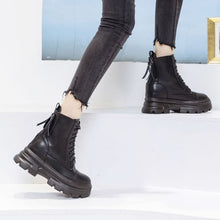 Small Feet Back Zipper Martin Boots DS162