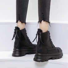 Small Feet Back Zipper Martin Boots DS162