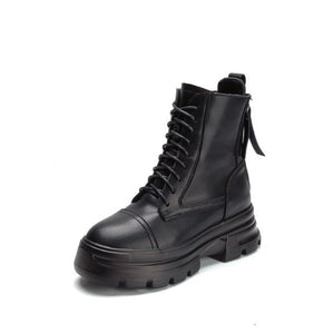 Small Feet Back Zipper Martin Boots DS162