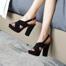 Small Feet Chunky Heel Slingback Shoes GS161