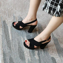 Small Feet Chunky Heel Slingback Shoes GS161