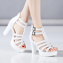 Small Feet Chunky High Heels Sandals GS129