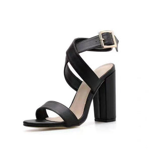 Small Feet Cross Strap Chunky Shoes GS179