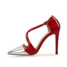Small Feet Cross Strap High Heels GS26