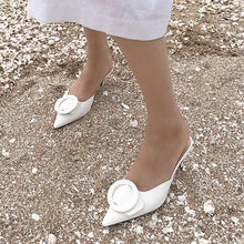 Small Feet Ladies Slip On Heels BS275