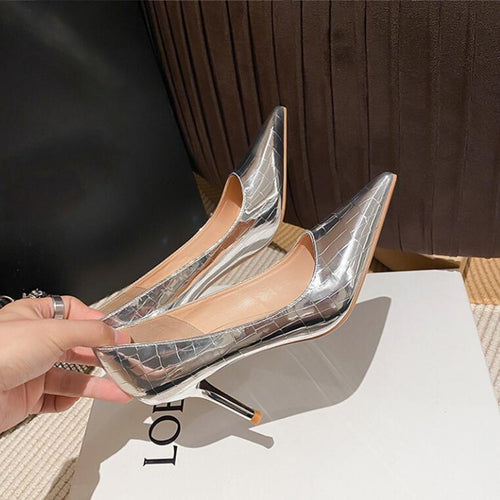 Small Feet Metallic High Heels GS353